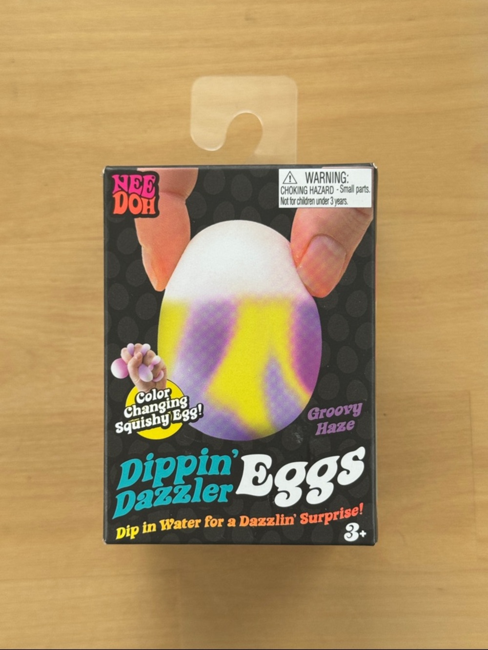 NeeDoh Dippin' Dazzler Color Changing Egg - Groovy Haze